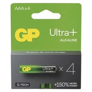 Baterie BP AAA Alkaline Ultra Plus 1,5 V 4 Ks Baterie BP AAA Alkaline Ultra Plus 1,5 V 4 Ks