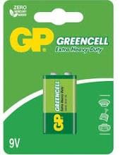 Baterie GP 9V Greencell 1 KS Baterie GP 9V Greencell 1 KS