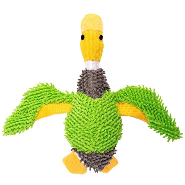 HAP hračka Fluffy ducky 32 cm