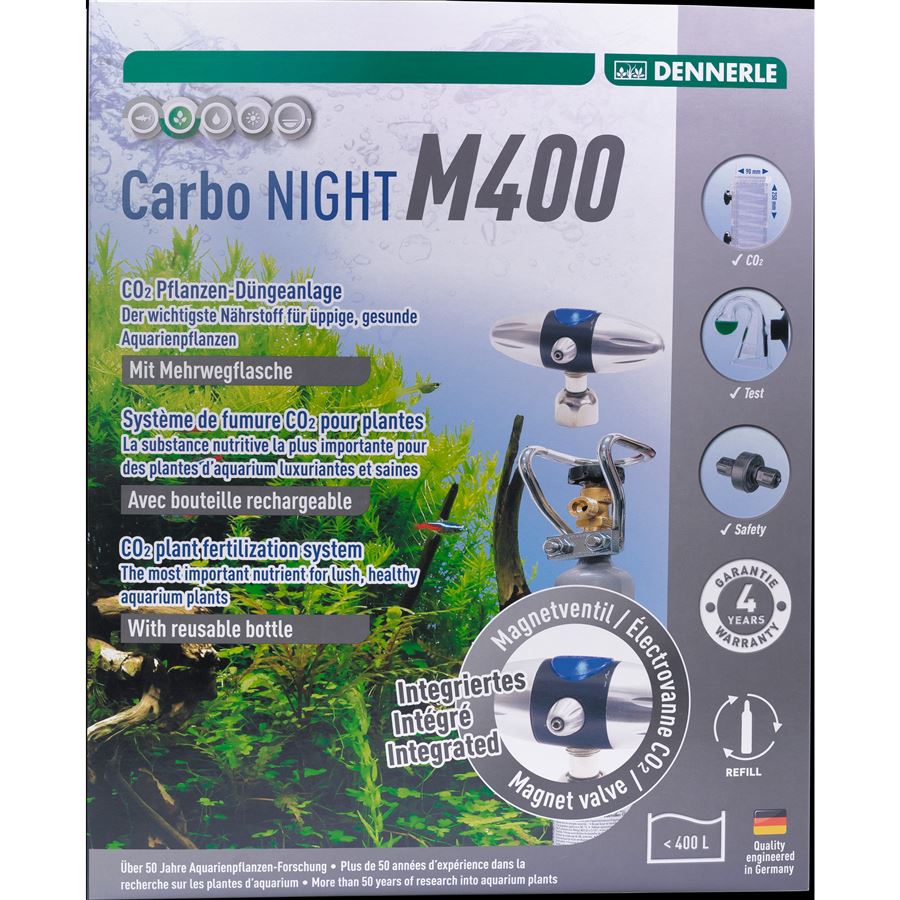 DENNERLE znovuplnitelný co2 set Carbo NIGHT M400