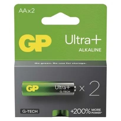 Baterie GP AA Alkaline Ultra Plus 1,5 V 2 KS