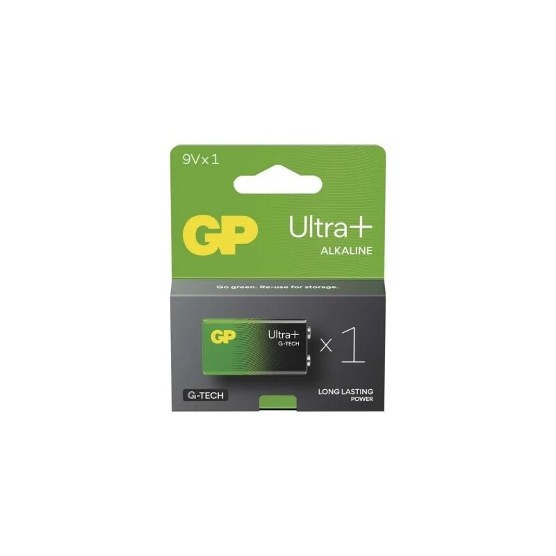 Baterie GP 9V Ultra Plus 1 KS