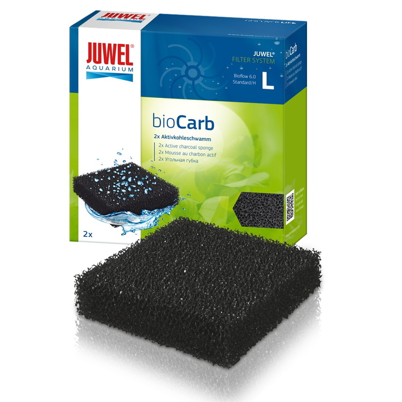 Filtrační náplň Juwel - Aktivní uhlí (2ks) STANDARD / Bioflow 6.0 / L