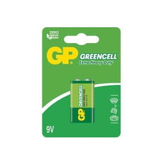 Baterie GP 9V Greencell 1 KS