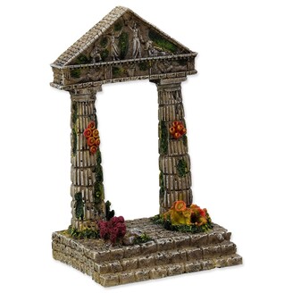 Dekorace Zřícenina chrámu 9,5 cm