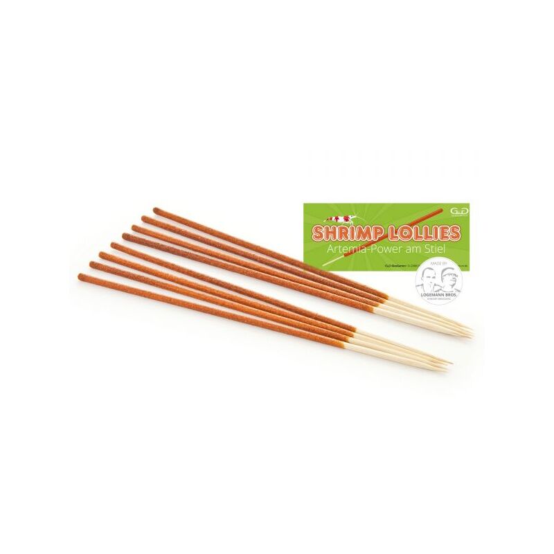 GlasGarten – Shrimp Lollies – Artemie tyčinky 8 ks