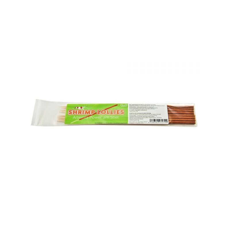 GlasGarten – Shrimp Lollies – Artemie tyčinky 8 ks