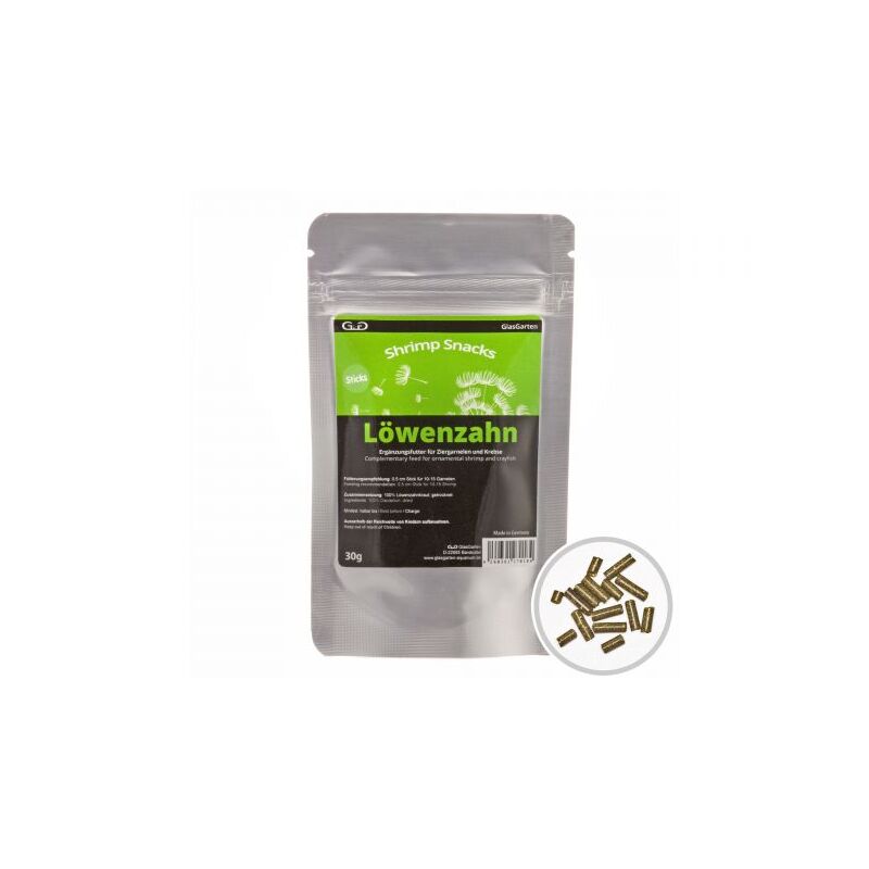 GlasGarten – Shrimp Snacks Pampeliška 30 g