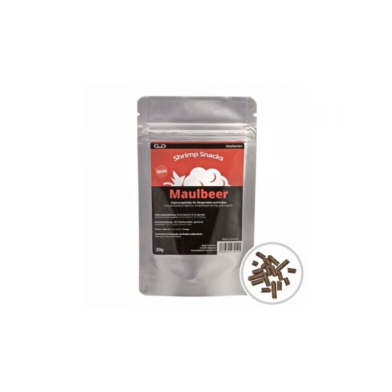 GlasGarten – Shrimp Snacks Moruše 30 g