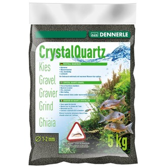 DENNERLE  Crystal-Quartz, černý písek 5kg