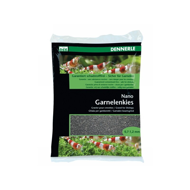 DENNERLE NANO GARNELENKIES, šedý písek 2kg