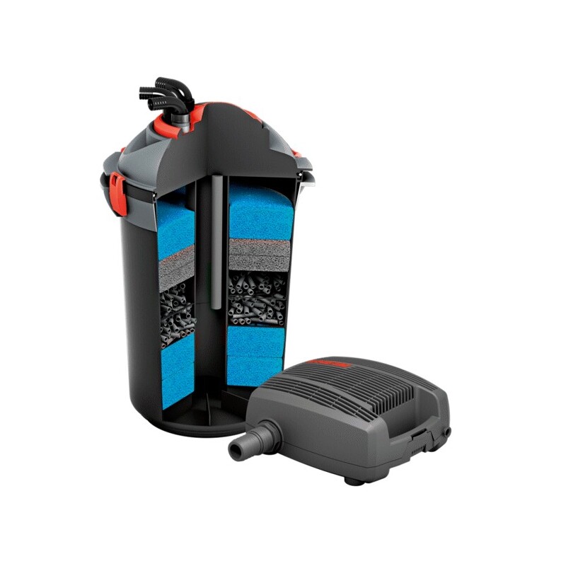 Eheim PRESS 10000 vnější jezírkový tlakový filtr včetně filtračních náplní