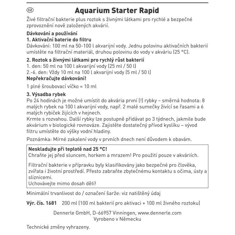 DENNERLE Starter Rapid 2x 100 ml