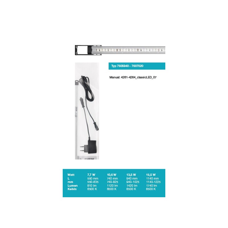 EHEIM classicLED plants 940mm - 1025mm