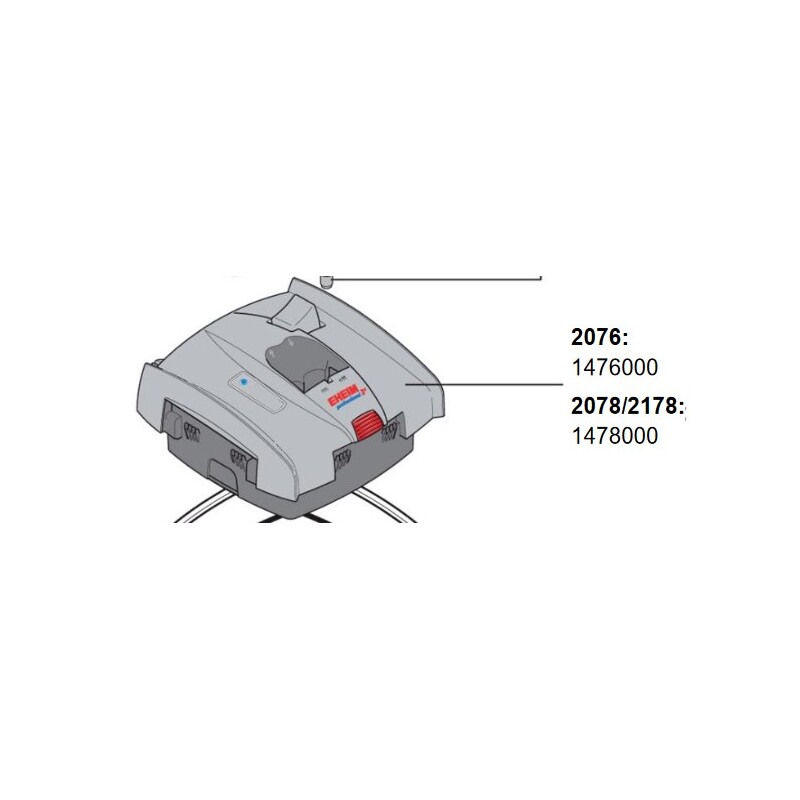 EHEIM hlava filtru 2078,2178 5e (1478000)