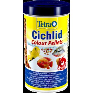 Tetra Cichlid Colour Pellets  500ml