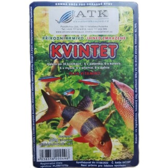 Mražené krmivo Kvintet 100g - BLISTR