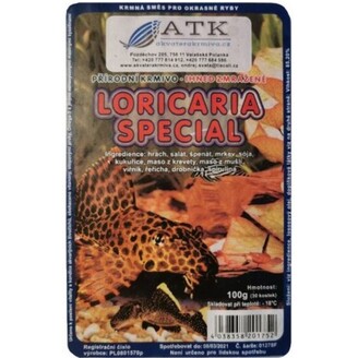 Mražené krmivo Loricaria Special 100g - BLISTR