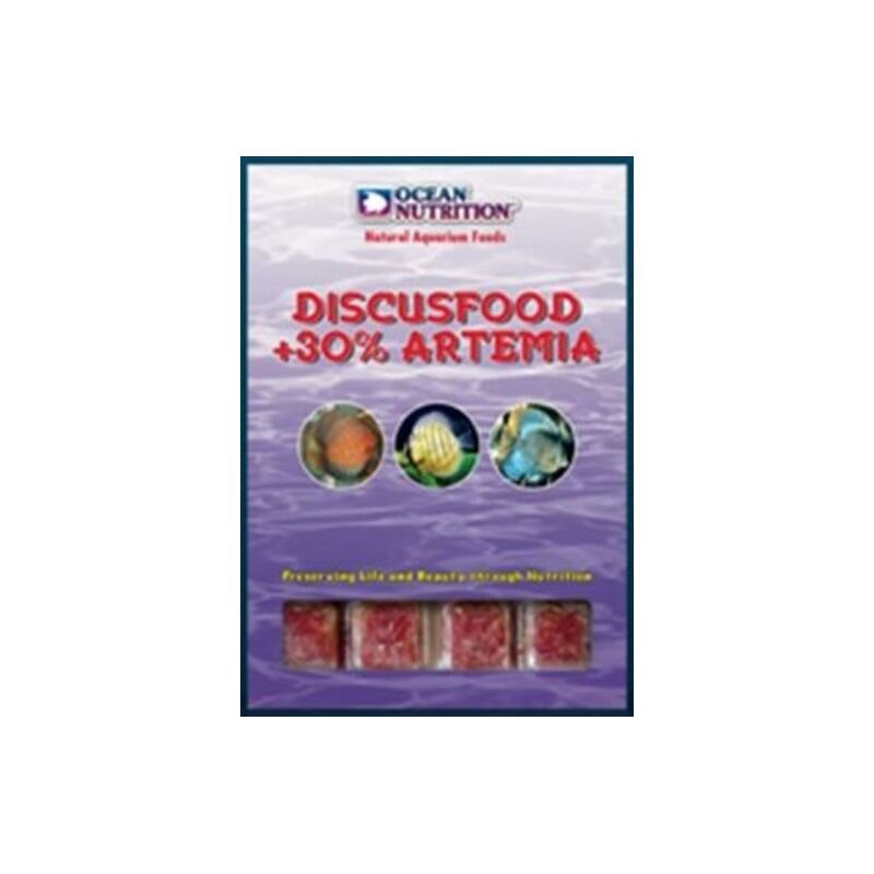 Mražené krmivo Discusfood + 30% Artemia 100g - BLISTR