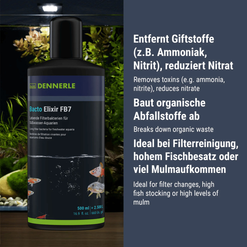 DENNERLE Bacto Elixier FB7 500ml - 2500 l