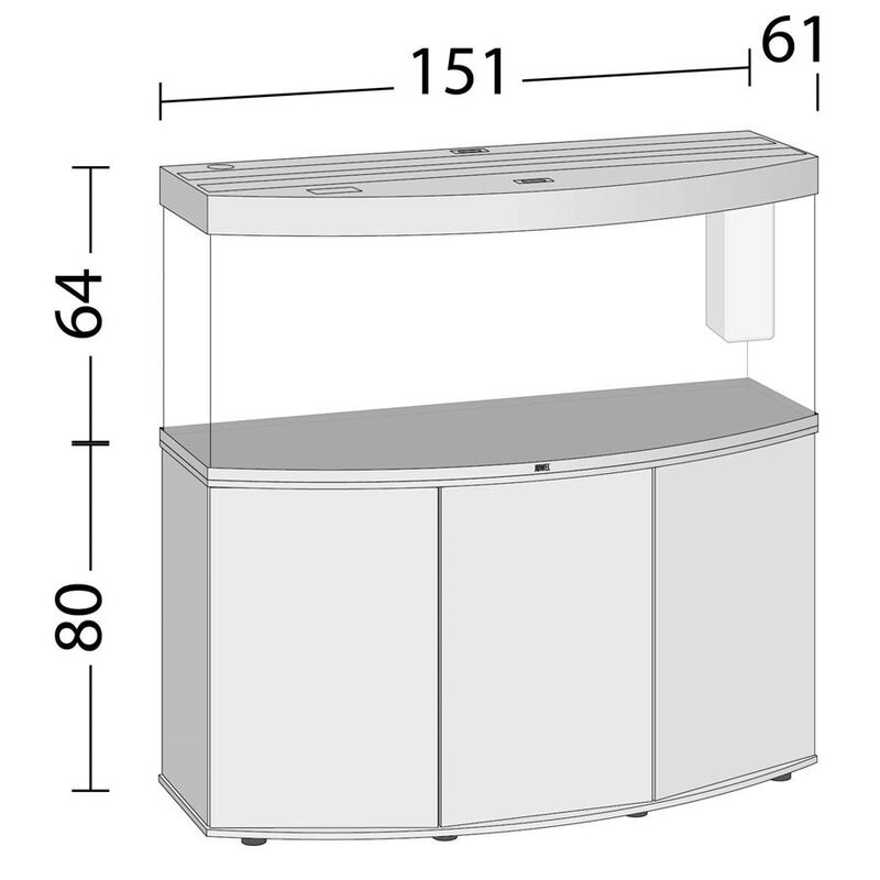 Akvárium Juwel Vision 450 LED bílé
