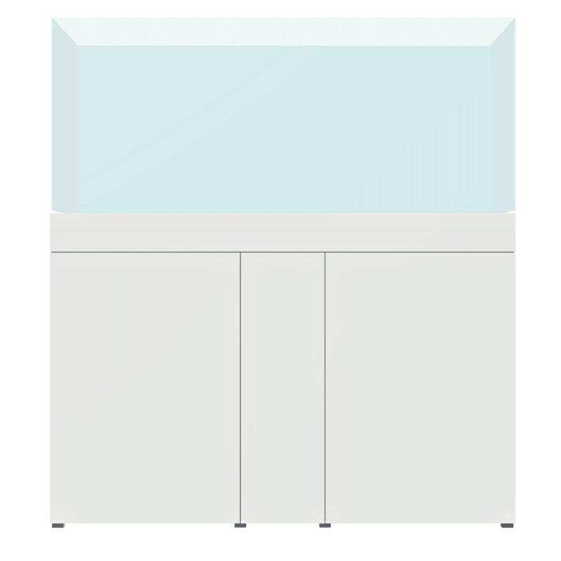 Aqua Style Skříňka pod akvárium 120 x 50 cm Bílá složená