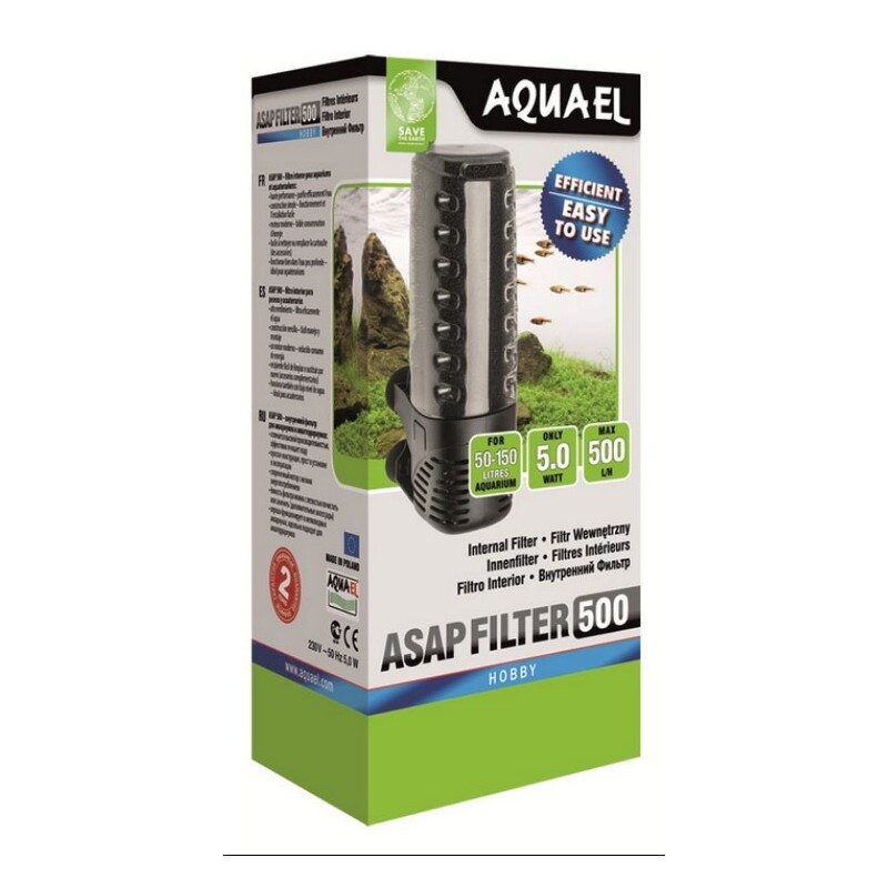 Akvarijní filtr Aquael Asap 500