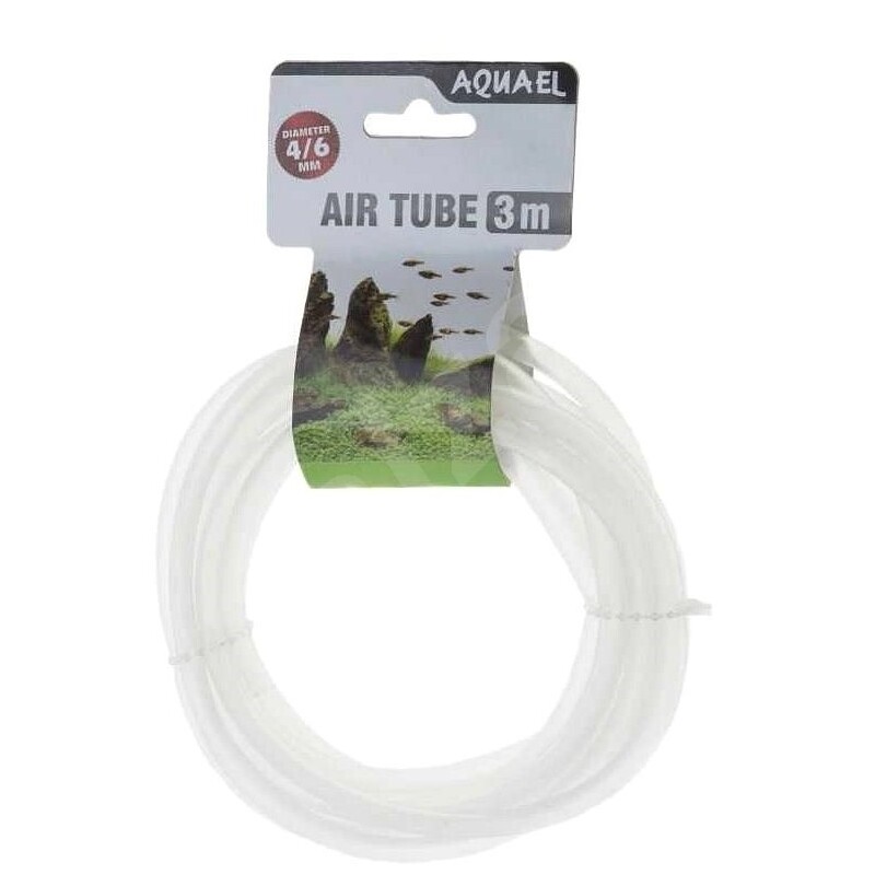 Aquael vzduchovací hadička 4/6mm -  3m