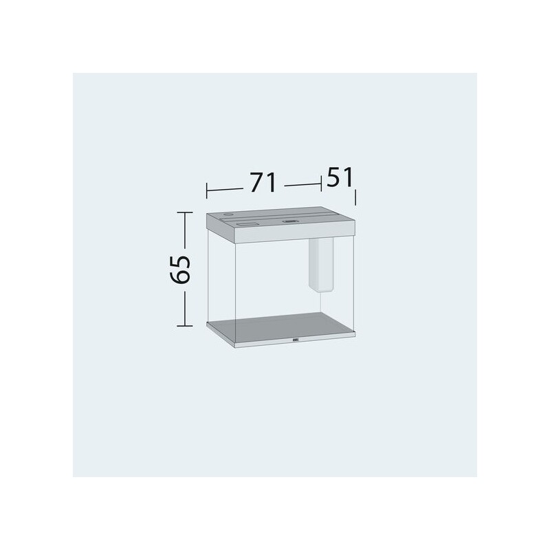 Akvárium Juwel Lido 200 LED šedé