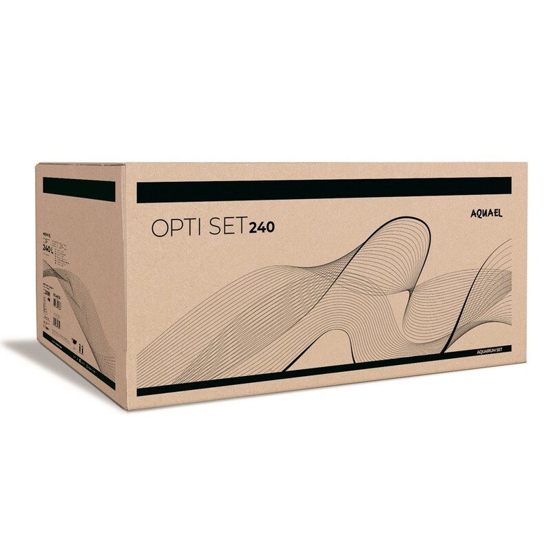 Akvárium set AQUAEL Opti Set 240 Day&Night bílé 240L