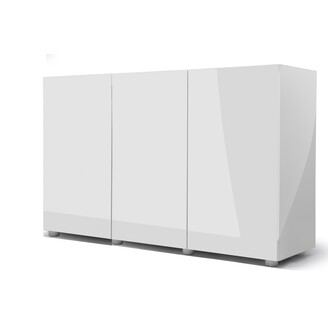 Skřínka AQUAEL pod akvária GLOSSY ST 120 bílá