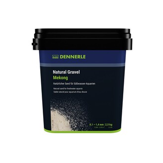 DENNERLE Přírodní štěrk Mekong 0,1-1,4 mm 2,5 kg