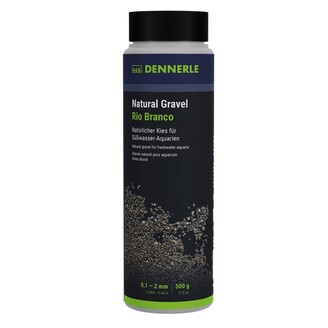 DENNERLE Přírodní štěrk Rio Branco 0,1-2 mm 0,5 kg