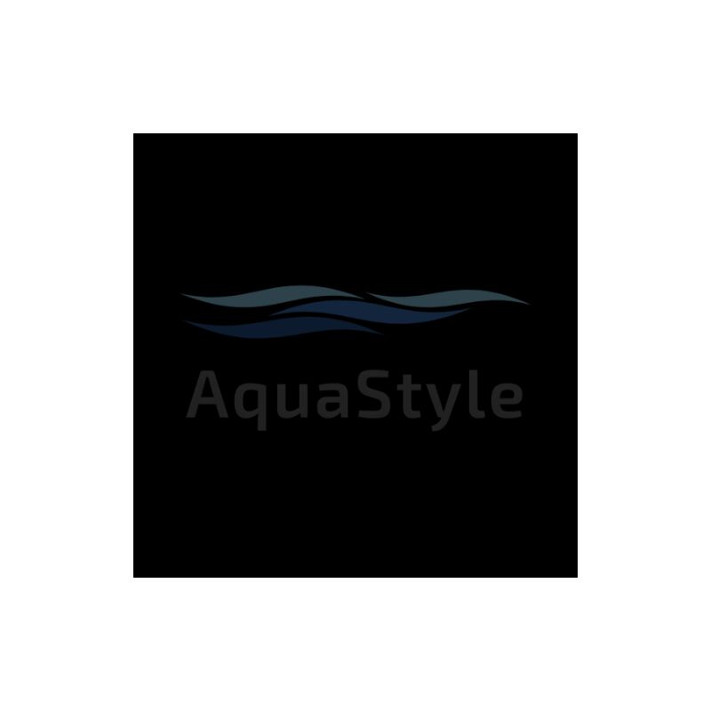Aqua Style Samolepící matná černá tapeta 45 cm x 1 cm