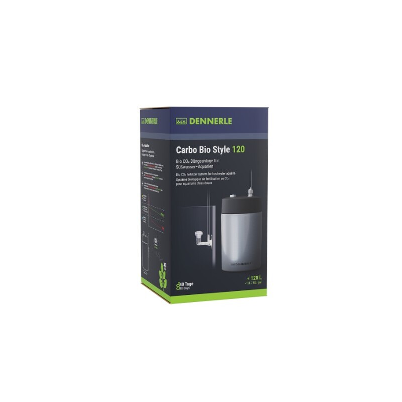 DENNERLE Bio Style 120 CO2 set k přihnojování rostlin