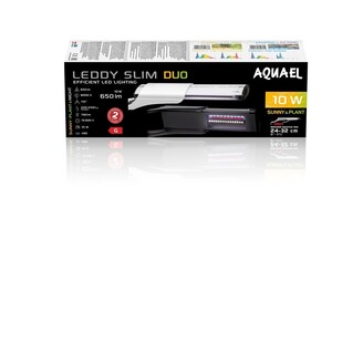 Aquael LEDDY SLIMDUO 10W SUNNY PLANT&NIGHT bílé 