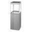 Akvárium set AQUAEL GLOSSY CUBE ST Day&Night šedé 135L