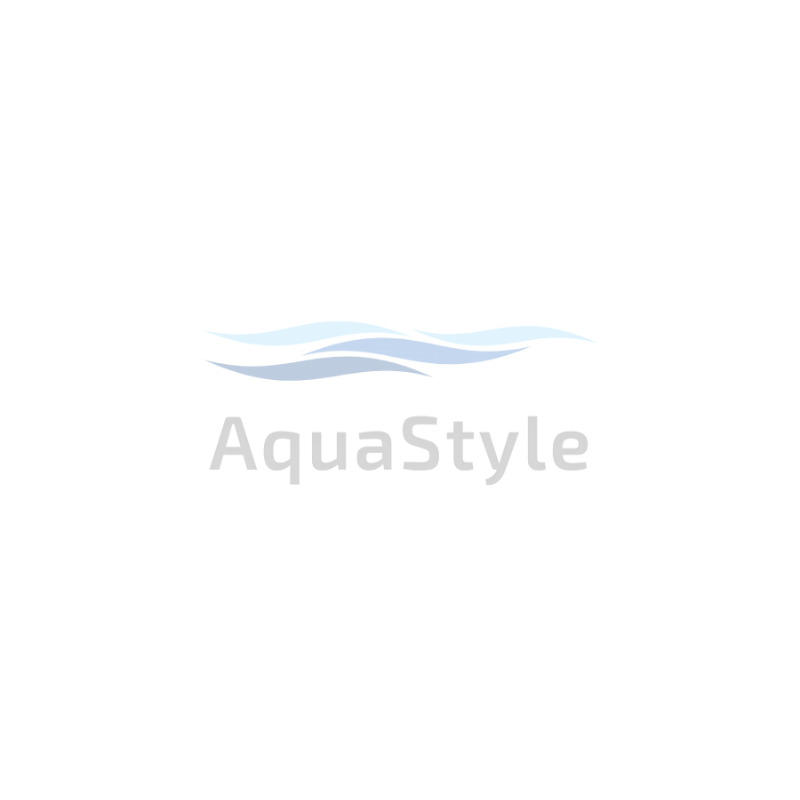 Aqua Style Samolepící matná bílá tapeta 45 cm x 1 cm 