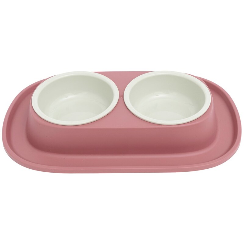 Miska Comfy Smart Clean 230+230 ml Pink