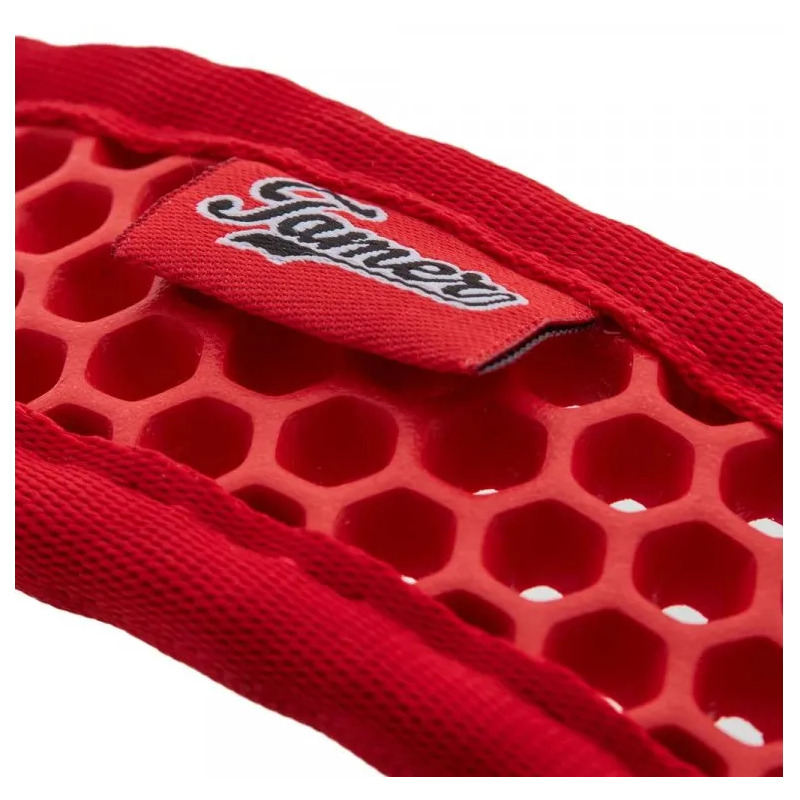 Tamer obojek Softy červený - šířka 3,3 cm, obvod krku 30-36 cm