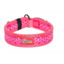 Tamer obojek Softy růžový - šířka 3,8 cm, obvod krku 35-41 cm
