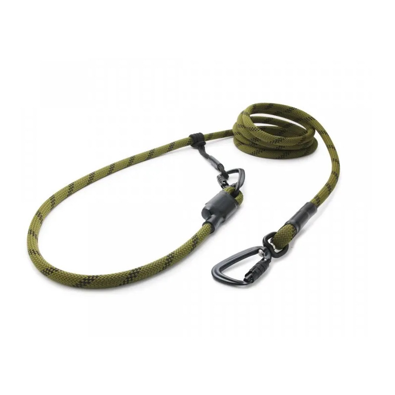 Tamer lanové vodítko Easy Long Twist - velký pes, mix barev, 3 m - červené, modré, žluté s prošitím