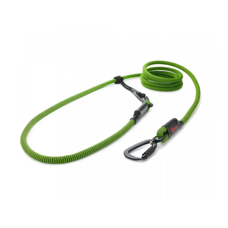 Tamer lanové vodítko Easy Long Twist - velký pes, mix barev, 3 m - červené, modré, žluté s prošitím