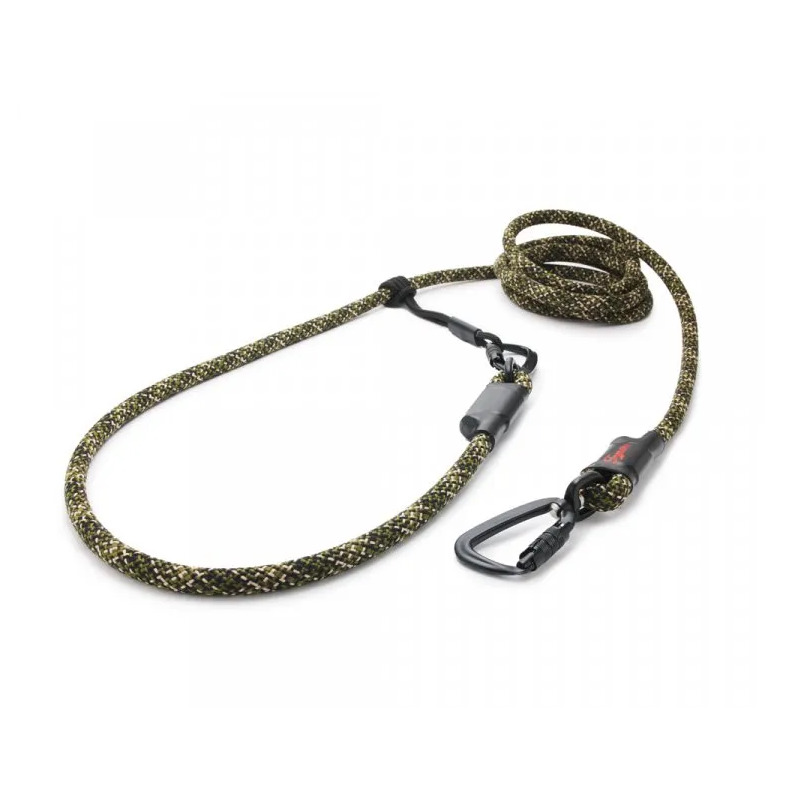 Tamer lanové vodítko Easy Long Twist - velký pes, mix barev, 3 m - červené, modré, žluté s prošitím