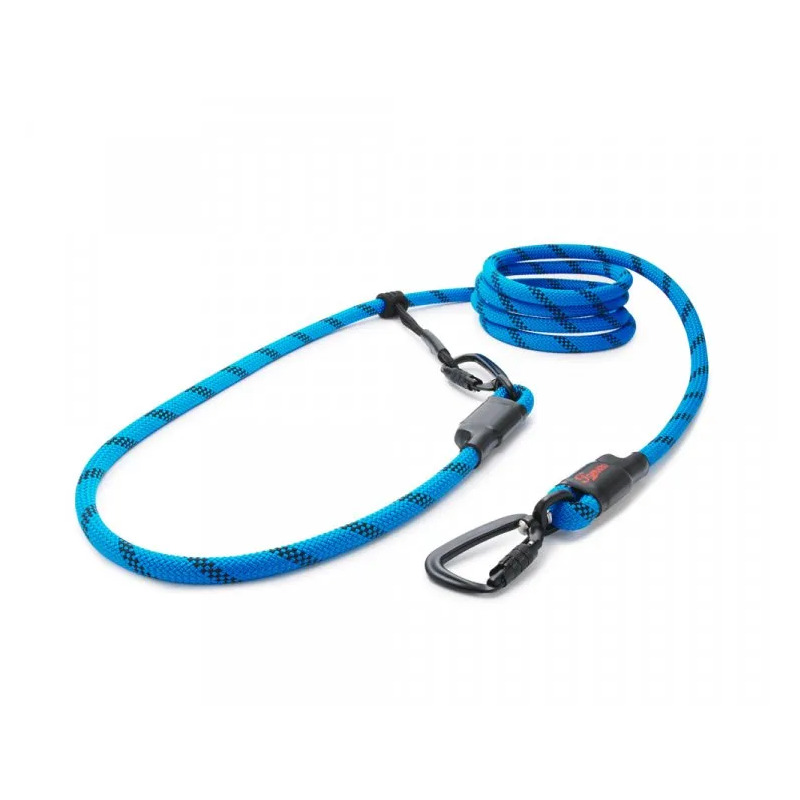 Tamer lanové vodítko Easy Long Twist - velký pes, mix barev, 3 m - červené, modré, žluté s prošitím