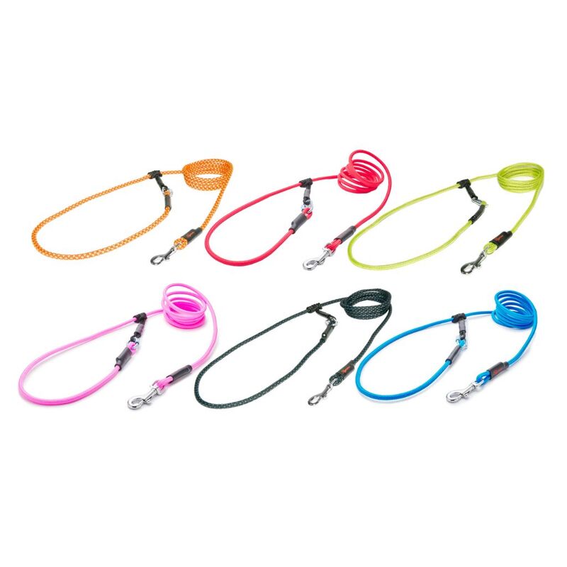 Tamer lanové vodítko Easy Long - Mini, mix barev, 3 m - černé, modré, žluté