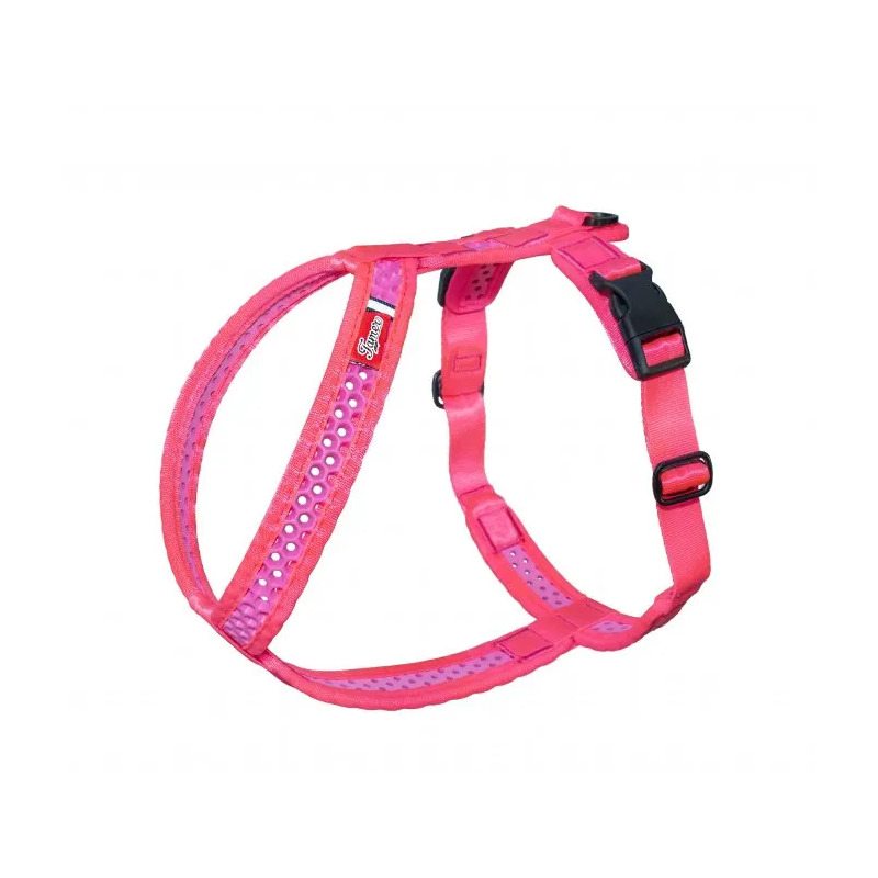 Tamer postroj Softy - růžový, velikost 6