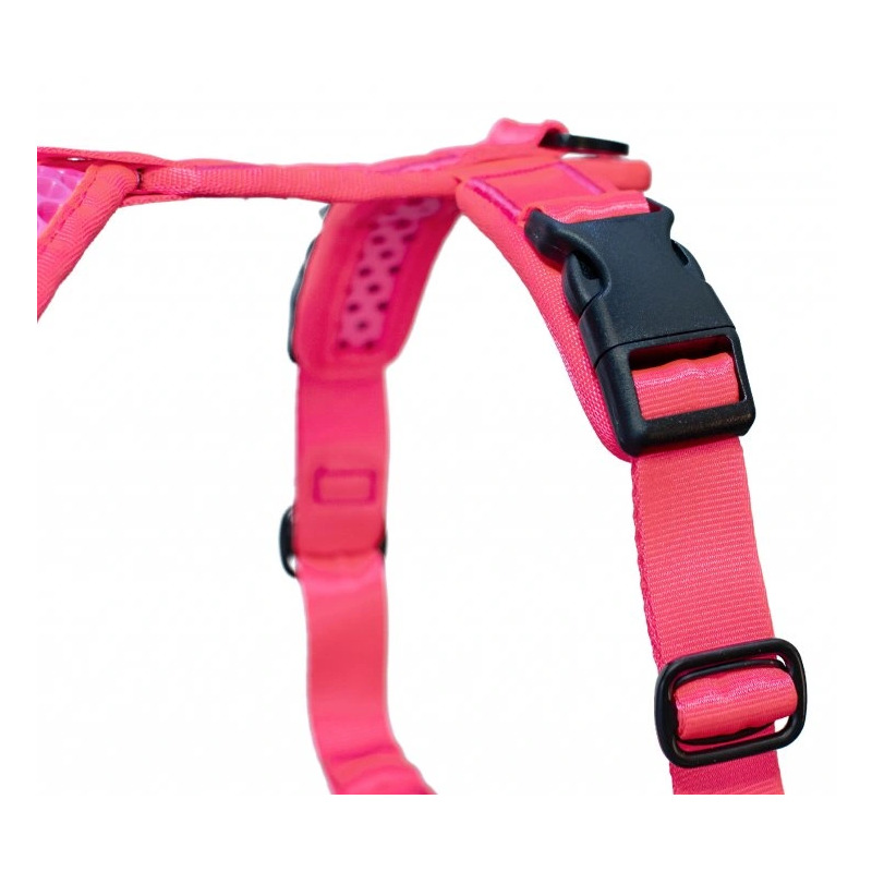 Tamer postroj Softy - růžový, velikost 6