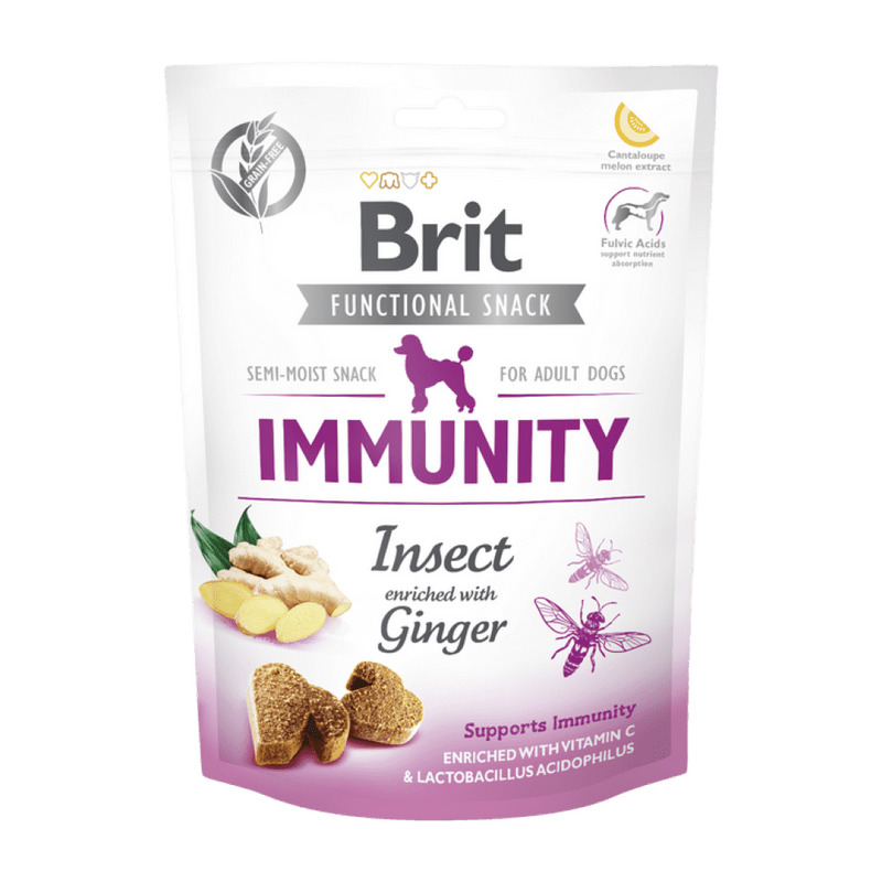 Brit Care Dog Functional Snack Immunity Insect 150 g 