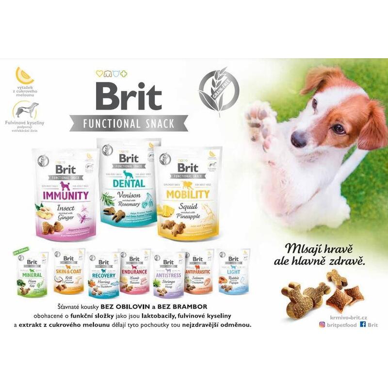 Brit Care Dog Functional Snack Skin&Coat Krill 150 g 